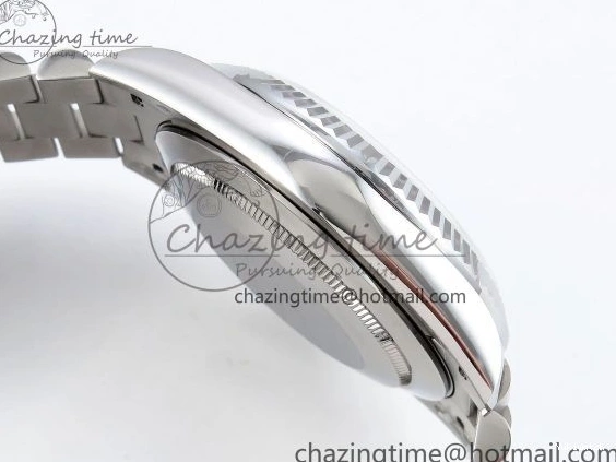 Weight) DayDate Ice JDF Steel 40 904L on SS VR3255 Bracelet Textured Blue President V3 (Gain Dial 0114